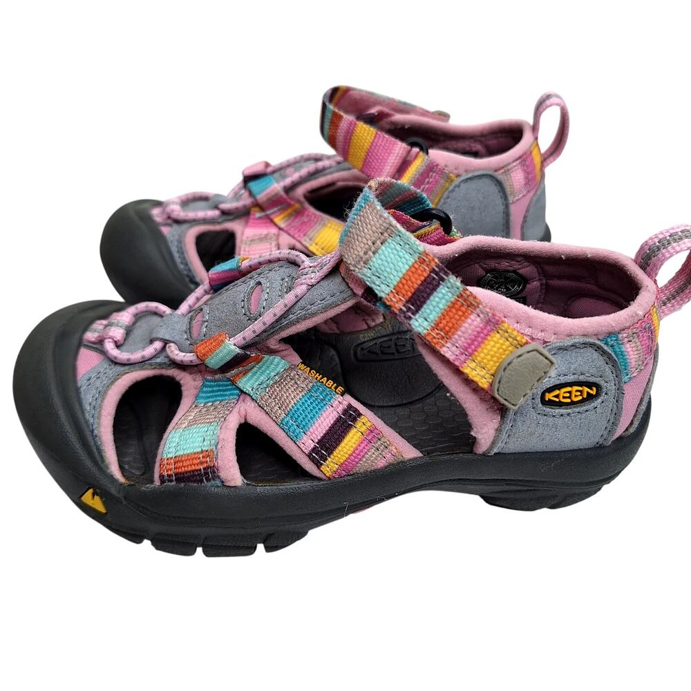 KEEN Venice H2 Sandals Lilac Raya Girls 11 Outdoor Hiking Closed Toe Water Shoes